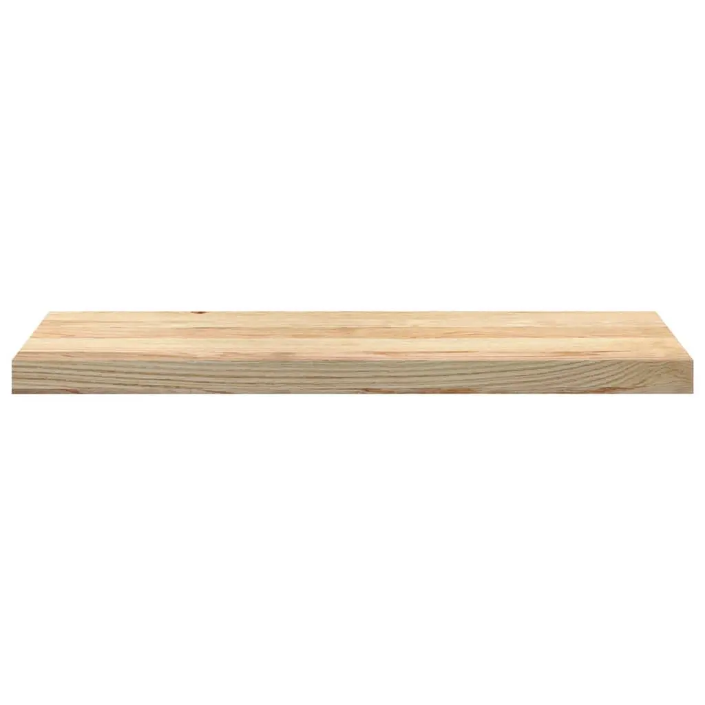 Oak Wood Window Sills Natural Brown Untreated Solid 80x30x2 cm 2 Piece