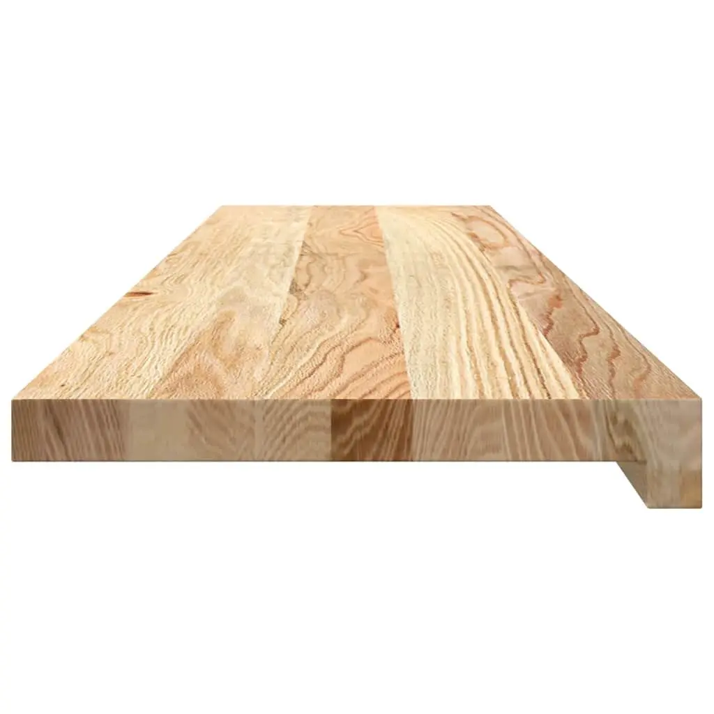 Window Sills 100x30x2 cm Solid Oak Wood Untreated Natural Brown Display Ledge
