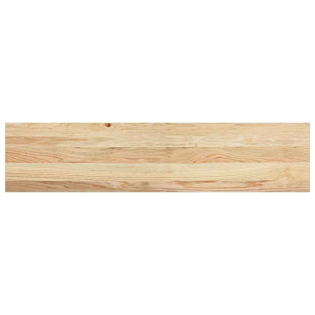 Window Sills Untreated Solid Wood Oak 110x30x2cm Natural Wooden Ledge 2 Piece