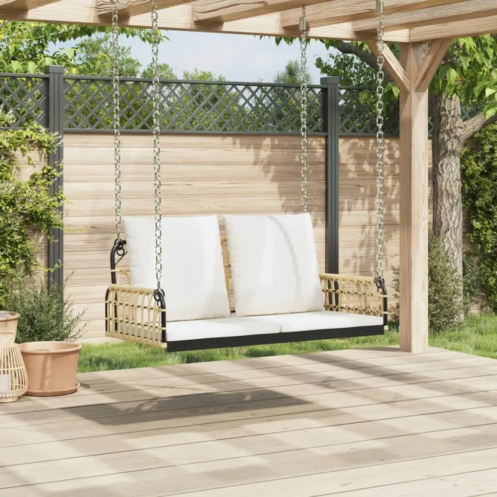 Swing Bench with Cushions