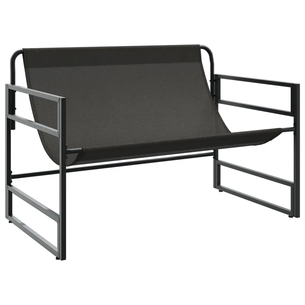 Garden Bench with Cushion for Relaxing Outdoors
