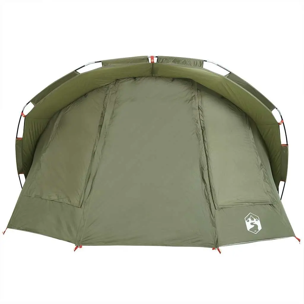Fishing Tent Waterproof 5-Person Olive Green Outdoor Shelter