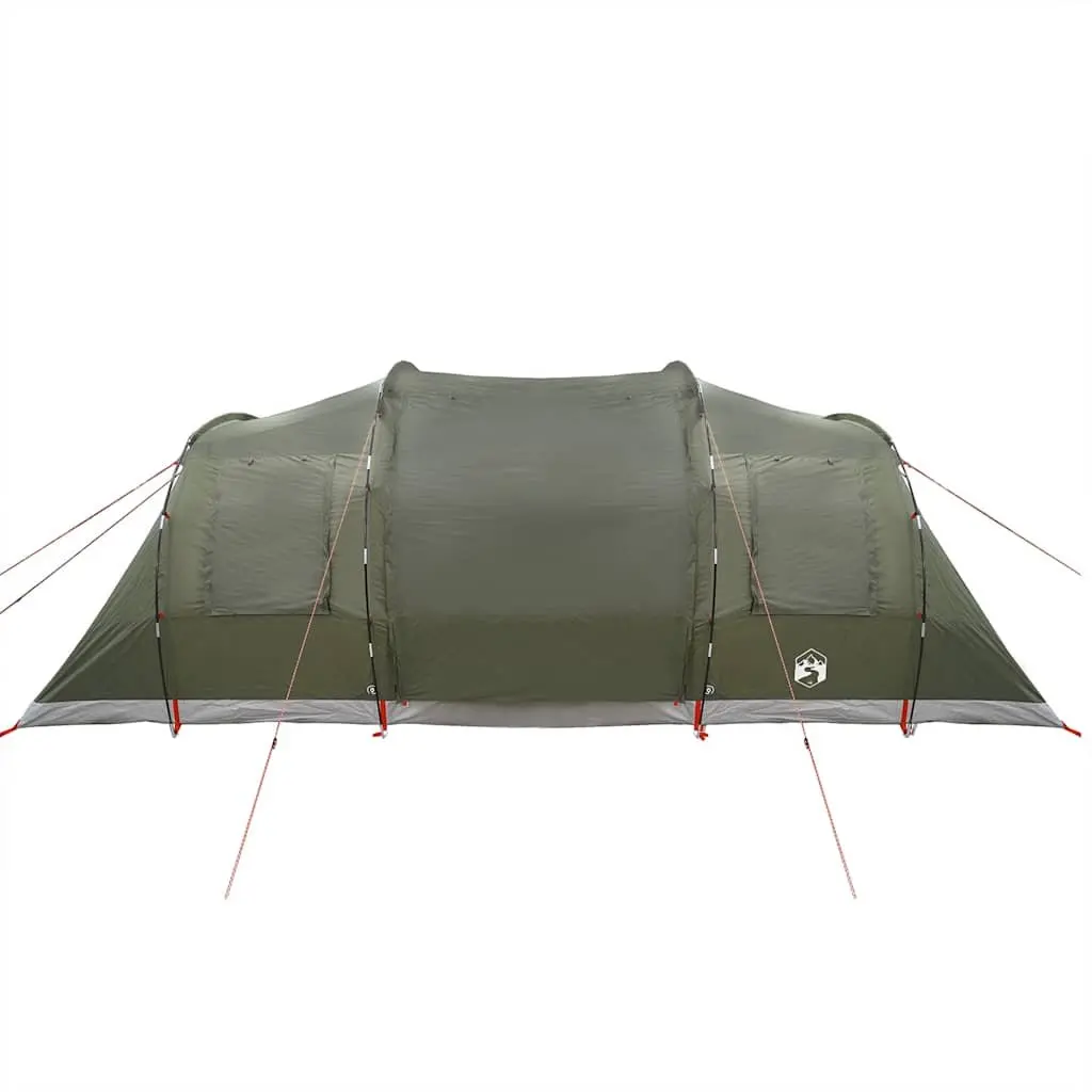 Camping Tent Tunnel 4-Person Waterproof Green Outdoor Adventure Hiking Shelter