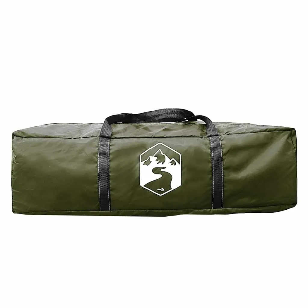 Camping Tent Tunnel 4-Person Waterproof Green Outdoor Adventure Hiking Shelter