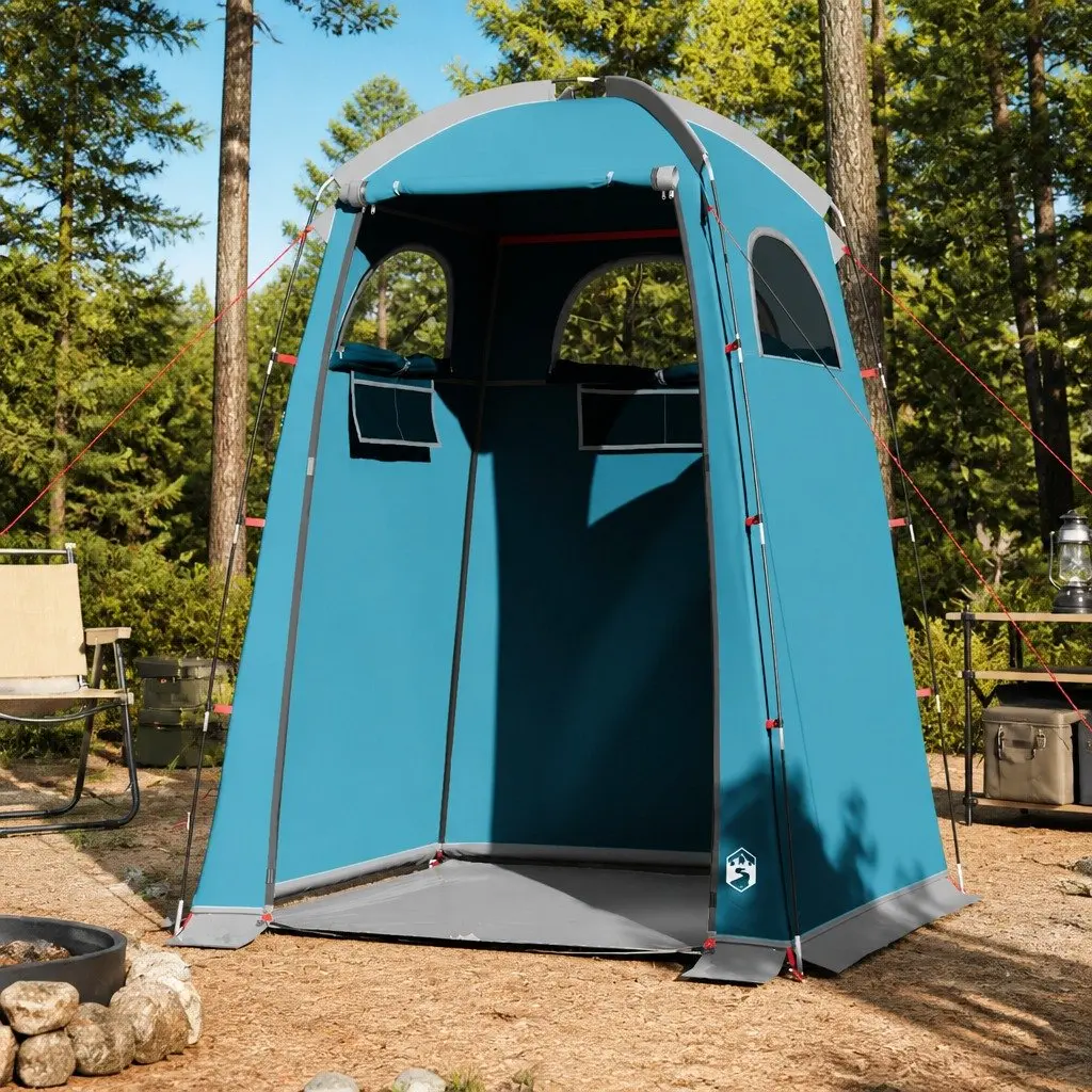 Shower Tent Waterproof Blue Portable Privacy Toilet Changing Room