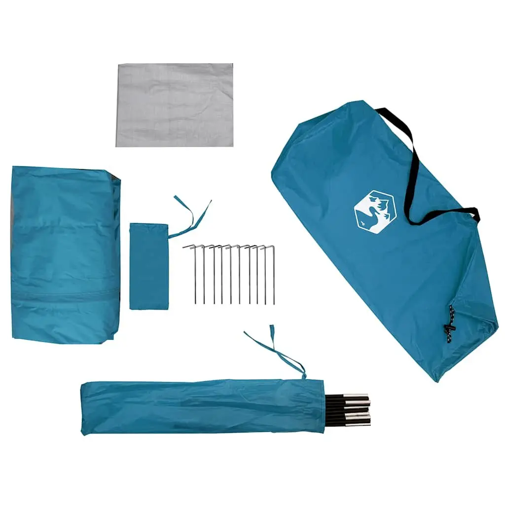 Shower Tent Waterproof Blue Portable Privacy Toilet Changing Room