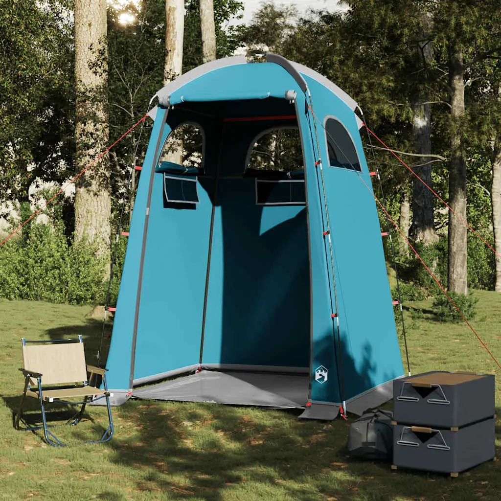 Shower Tent Waterproof Blue Portable Privacy Toilet Changing Room