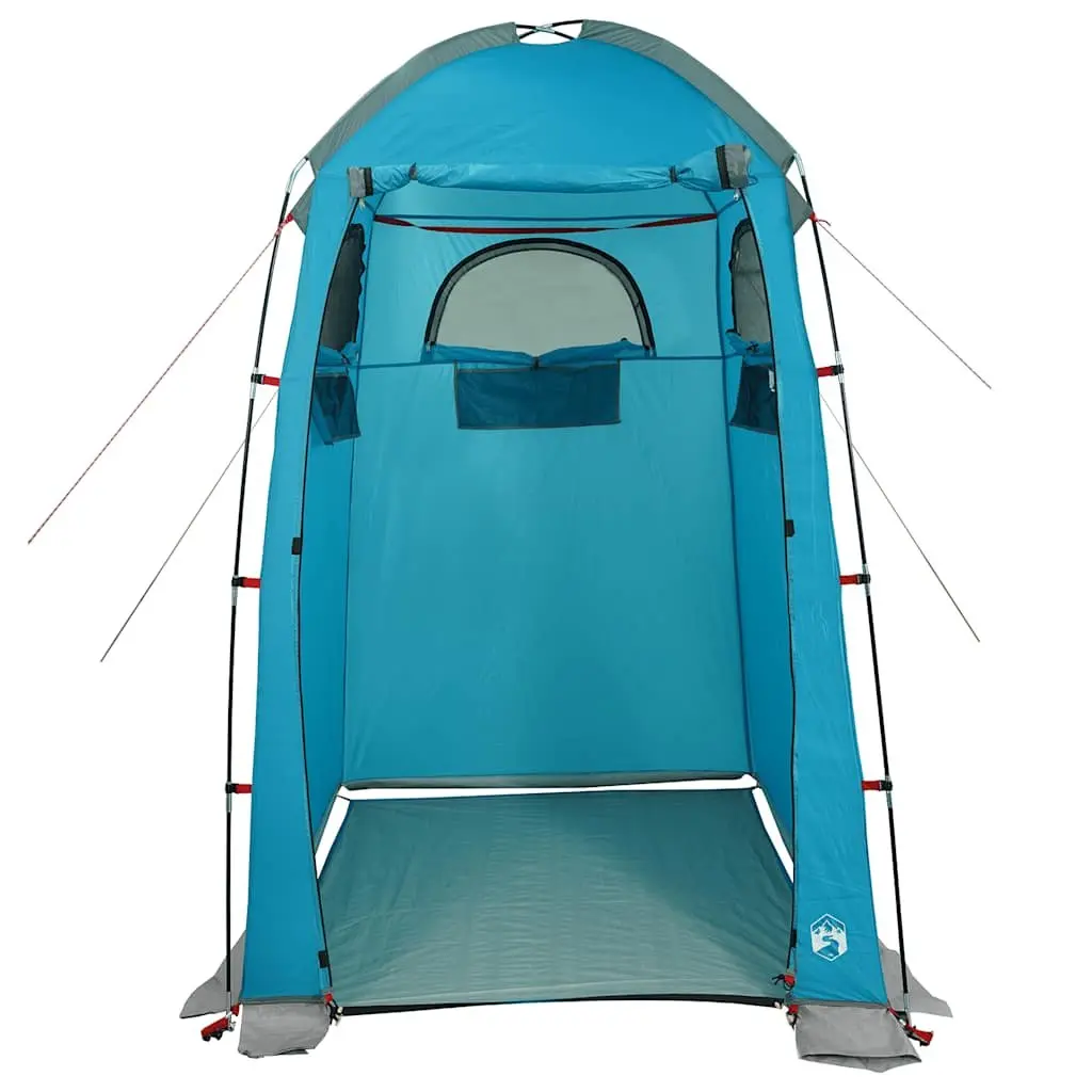 Shower Tent Waterproof Blue Portable Privacy Toilet Changing Room