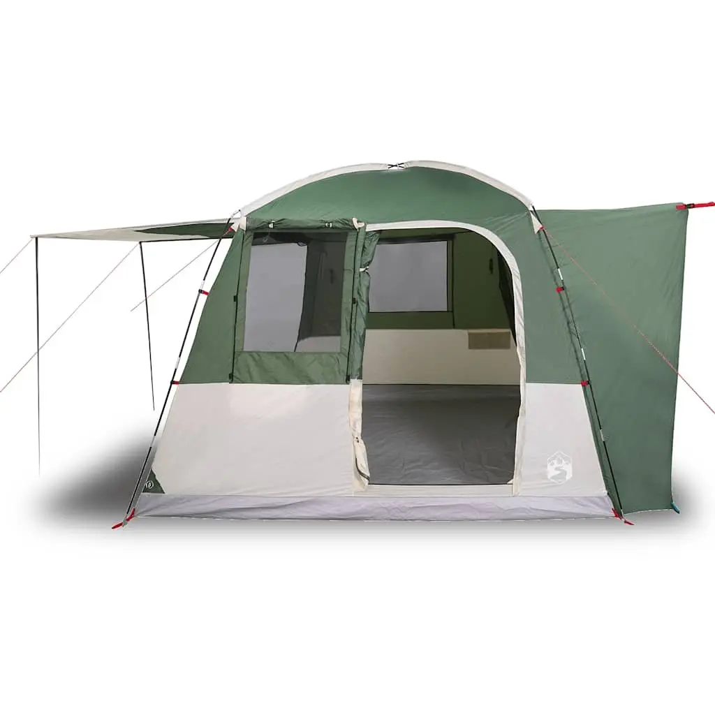 Car Tent 4-Person Green Waterproof Camping Tent with Easy Setup and E-Port