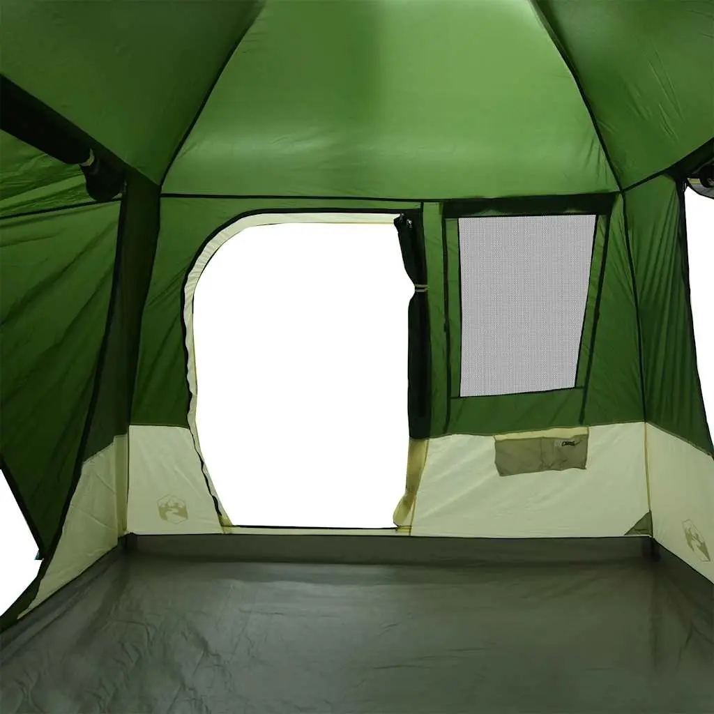 Car Tent 4-Person Green Waterproof Camping Tent with Easy Setup and E-Port
