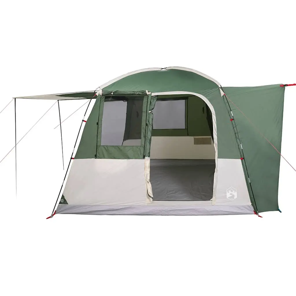 Car Tent 4-Person Green Waterproof Camping Tent with Easy Setup and E-Port