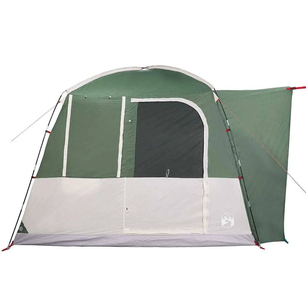 Car Tent 4-Person Green Waterproof Camping Tent with Easy Setup and E-Port