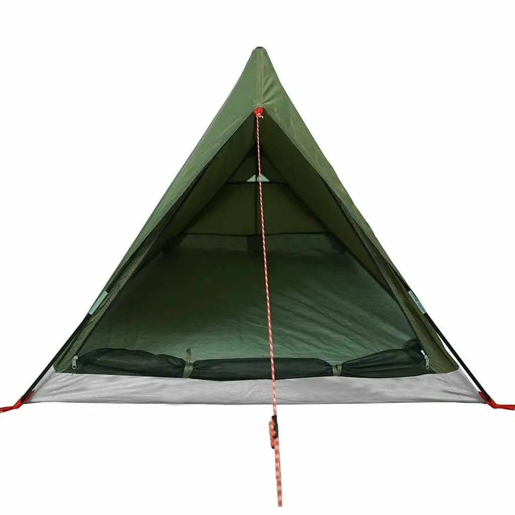 Camping Tent Waterproof 2-Person Green Mosquito Protection Portable Easy Setup