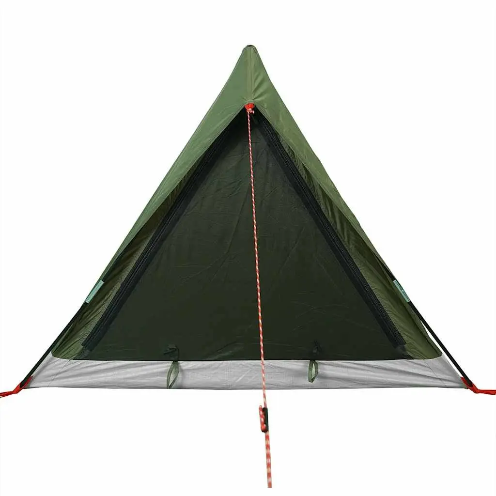 Camping Tent Waterproof 2-Person Green Mosquito Protection Portable Easy Setup