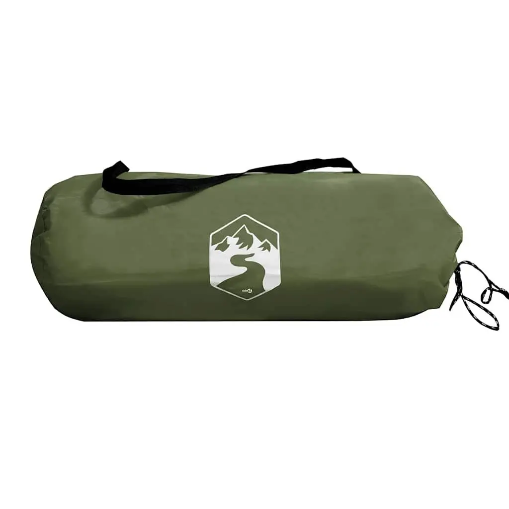 Camping Tent Waterproof 2-Person Green Mosquito Protection Portable Easy Setup