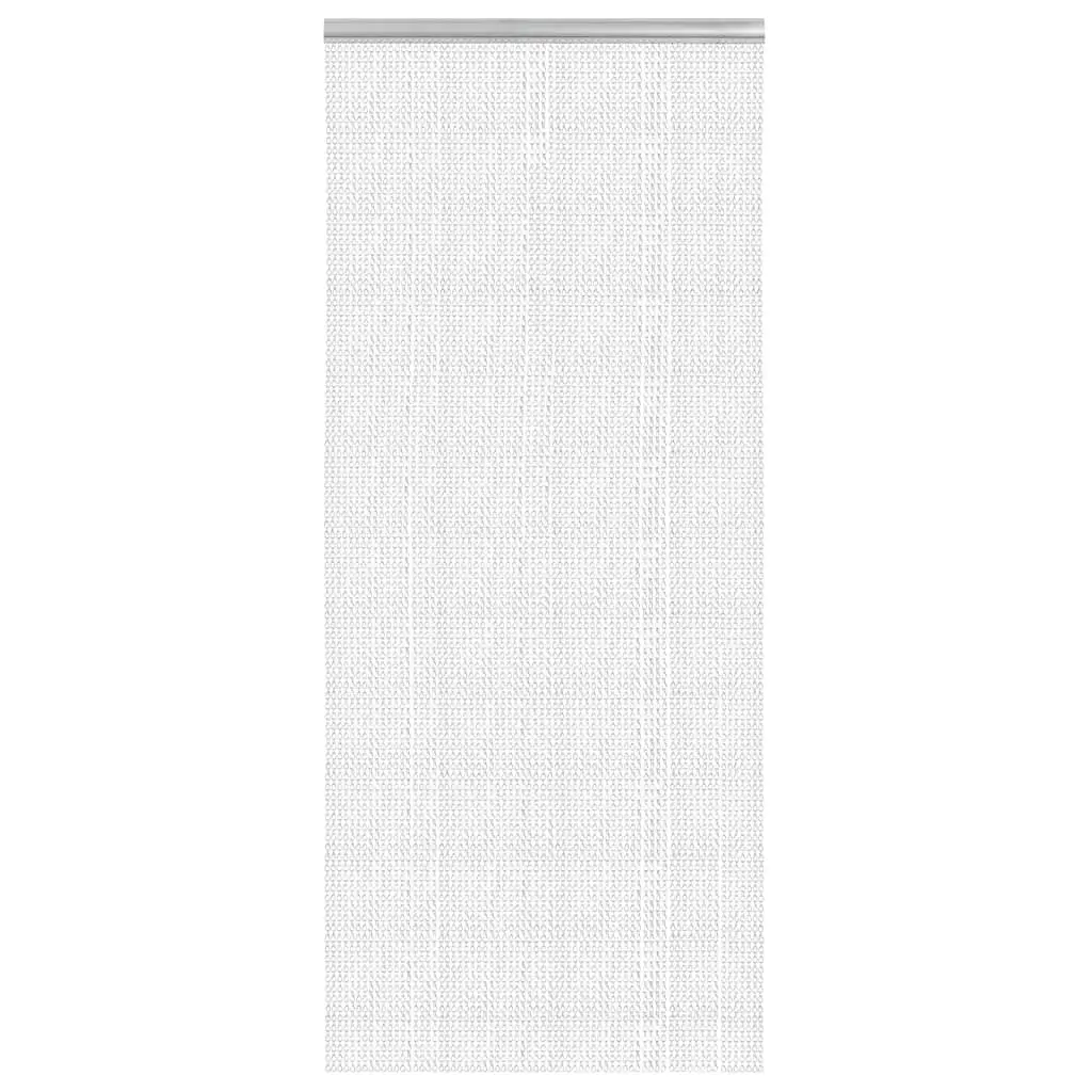 Insect Barrier Chain Curtain Aluminium 90x200cm Silver
