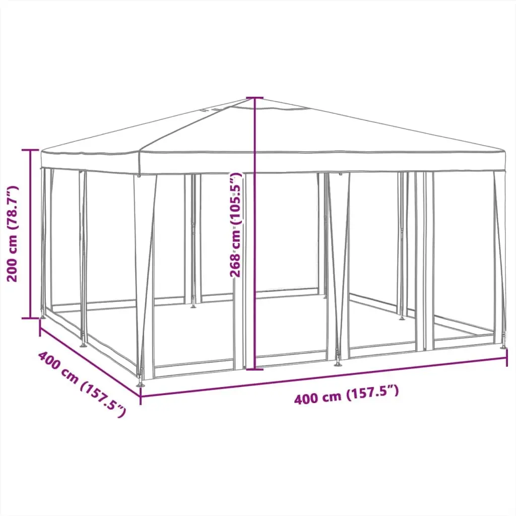 4x4m Gazebo for Outdoor Events