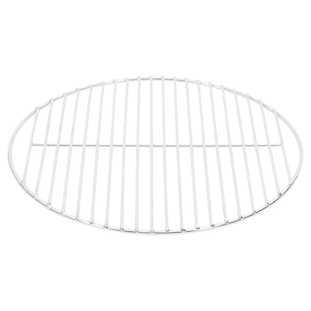 Round BBQ Grill Grate Durable 40 cm Stainless Steel Charcoal Kettle Grill Fire Bowl Barbecue