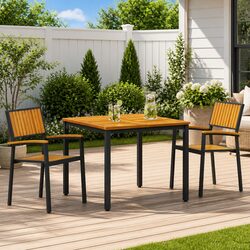 Discover Comfortable Stacking Chairs 2 pcs for Your Patio