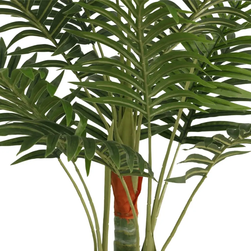 Artificial Palm Tree 85cm Green with 3 Trunks Decorative Indoor Plant