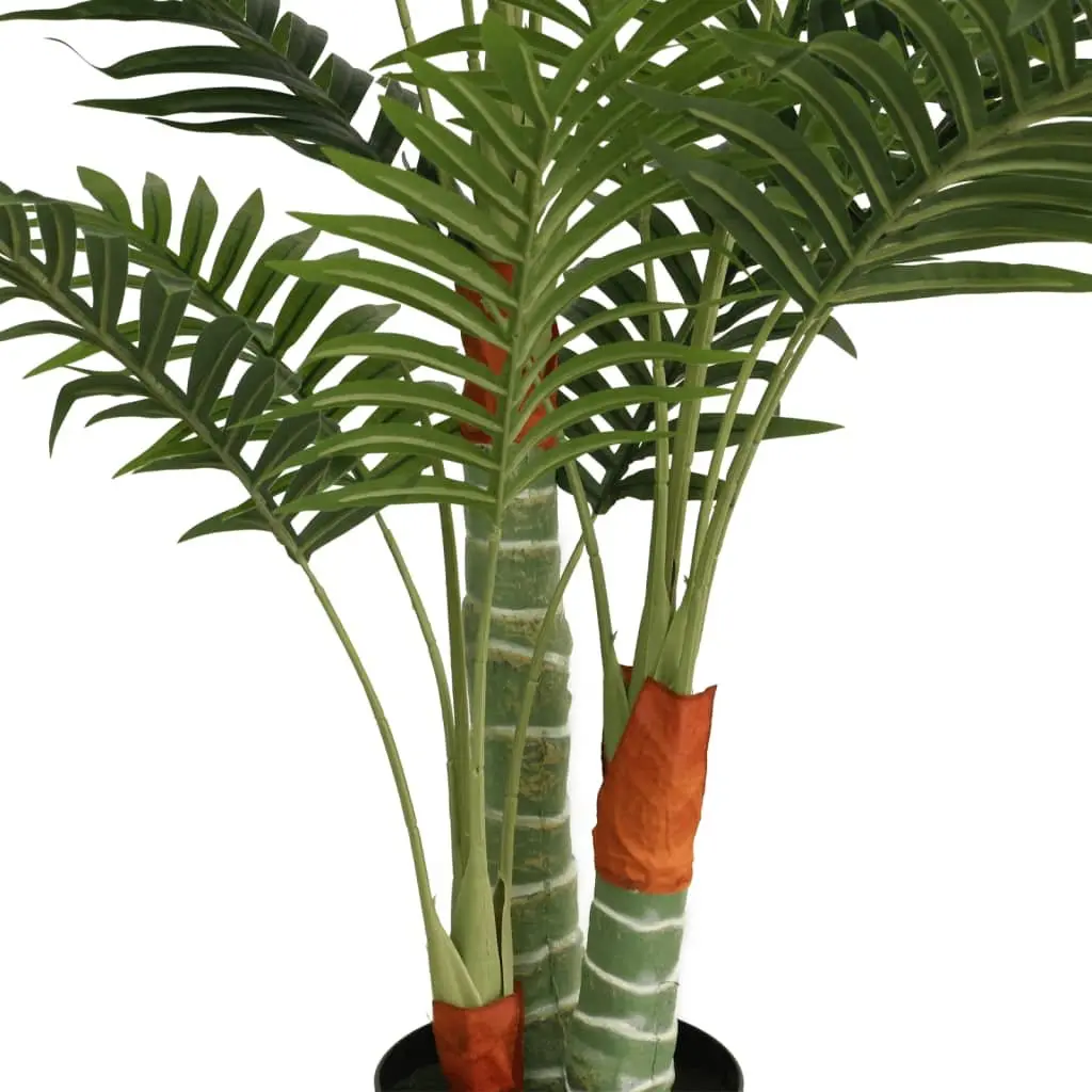 Artificial Palm Tree 120cm 3 Trunks Green Indoor Outdoor Decorative Plant Pot