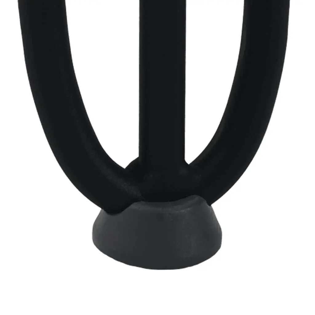 Hairpin Table Legs Adjustable Black Steel 72cm Set 4 Pieces