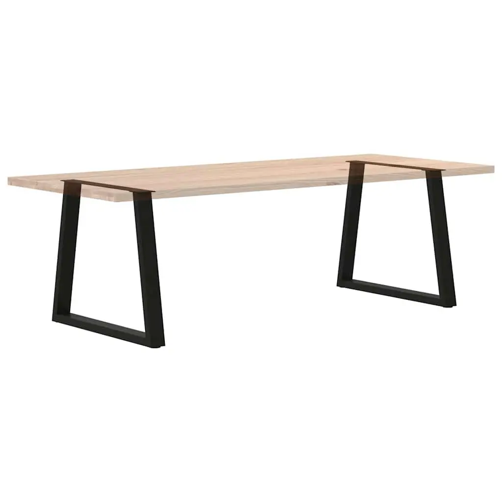 Dining Table Legs V-Shape Black 80x72-73.3cm Steel Adjustable