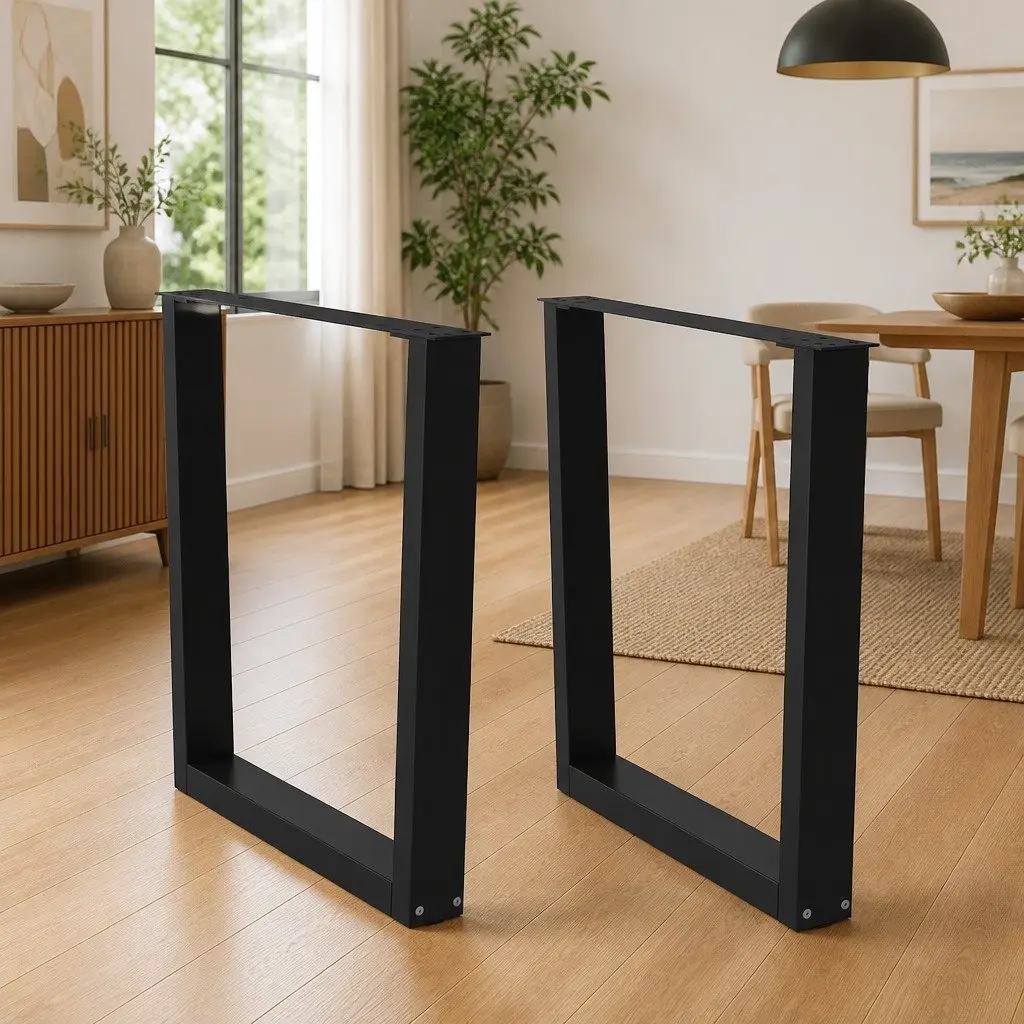 V-Shape Dining Table Legs for Easy Assembly