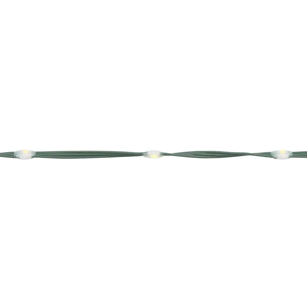 LED Christmas Tree Warm White Lights 240cm 8 Effects Indoor Outdoor Holiday
