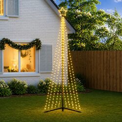 Your 302cm LED Christmas Tree with 495 Warm White Lights