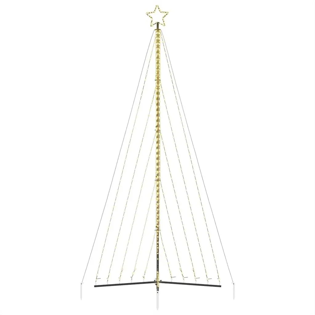 LED Christmas Tree Warm White Lights 570 LED 4045cm 8 Effects Indoor Outdoor Decoration