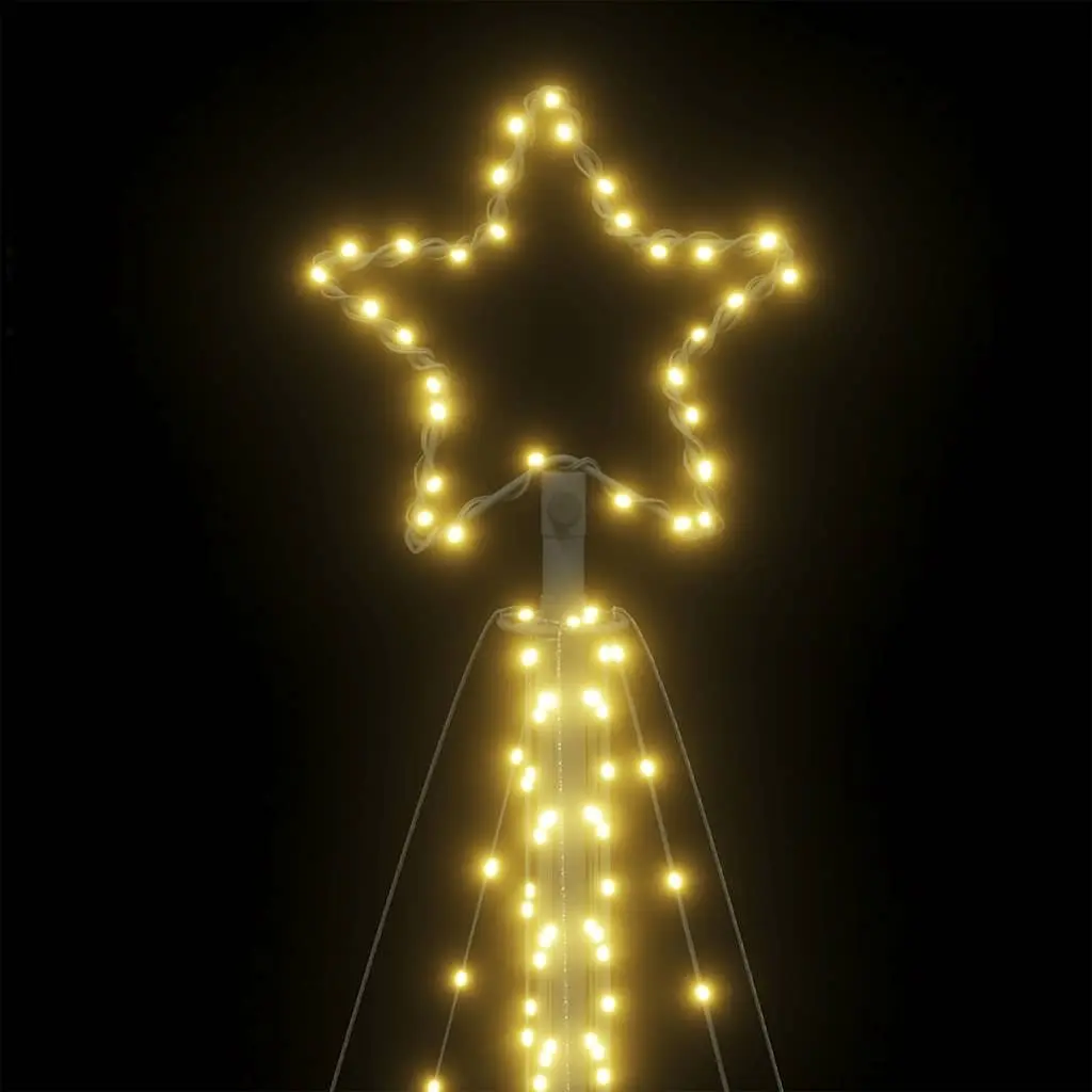 LED Christmas Tree Warm White Lights 570 LED 4045cm 8 Effects Indoor Outdoor Decoration