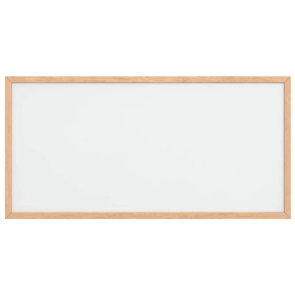 Magnetic Whiteboard Dry Erase Board Pine Wood Frame 60x30cm Office Home Display