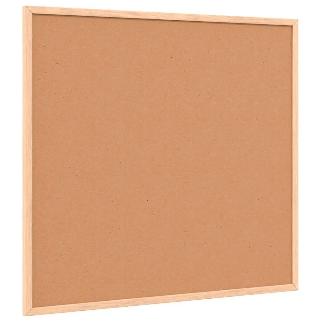Magnetic Whiteboard Solid Pine Wood Frame 60x55 cm Dry Erase Board Display