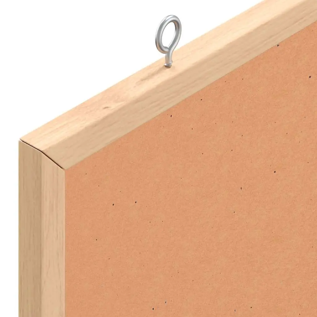Cork Board Self Healing Surface Solid Pine Wood Frame 60x30 cm