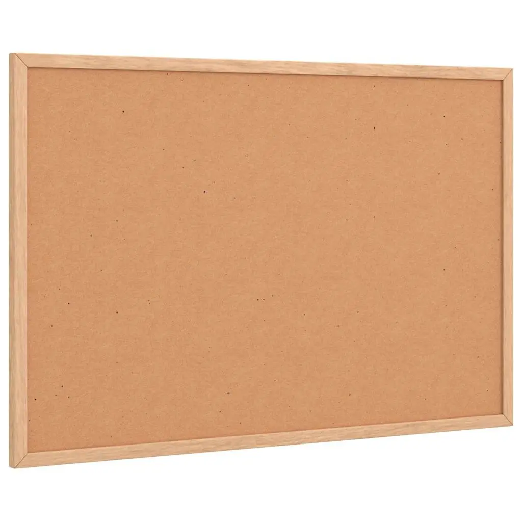 Cork Board Bulletin Board Solid Pine Wood Frame 60x40cm