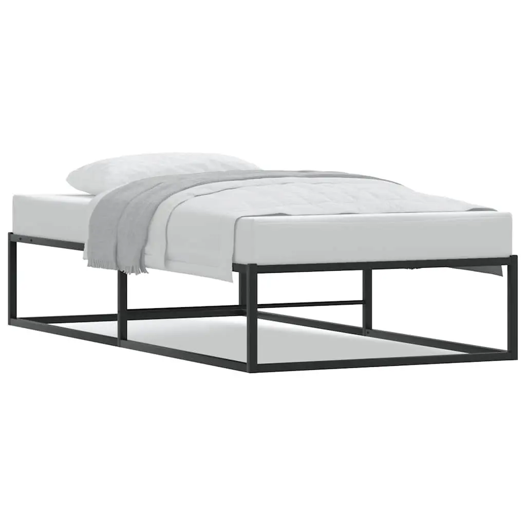 Black Metal Bed Frame