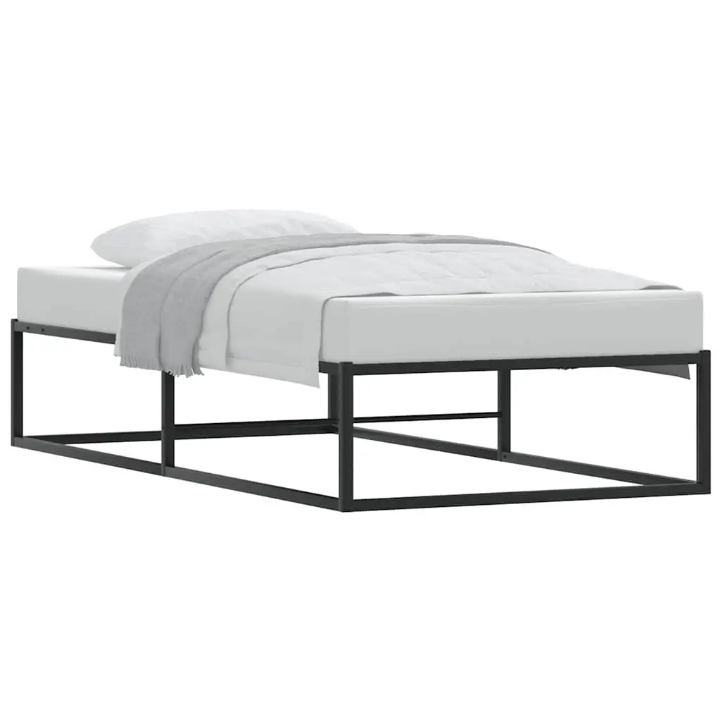 Black Metal Bed Frame