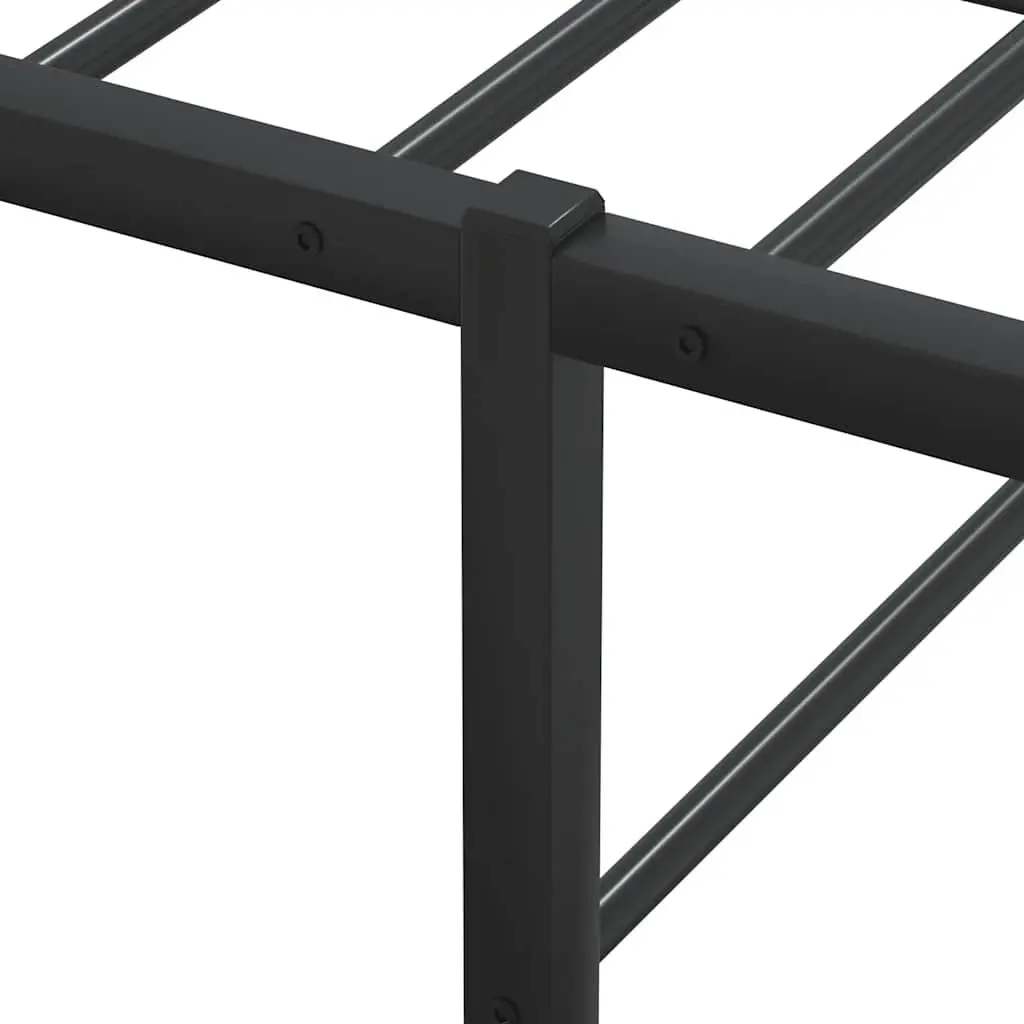 Black Metal Bed Frame
