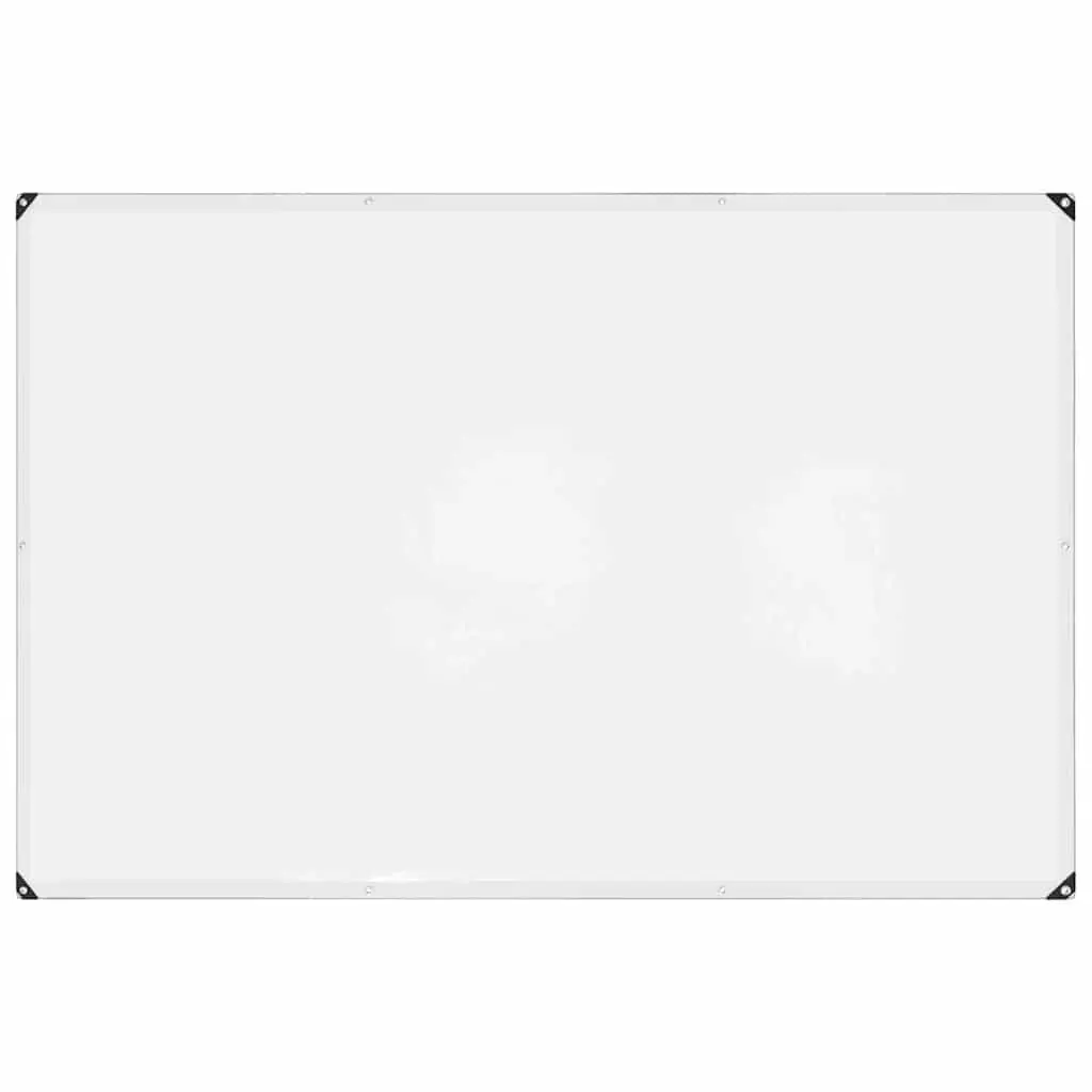 Clear Polyethylene Tarpaulin Waterproof Cover with Eyelets 2x3 m