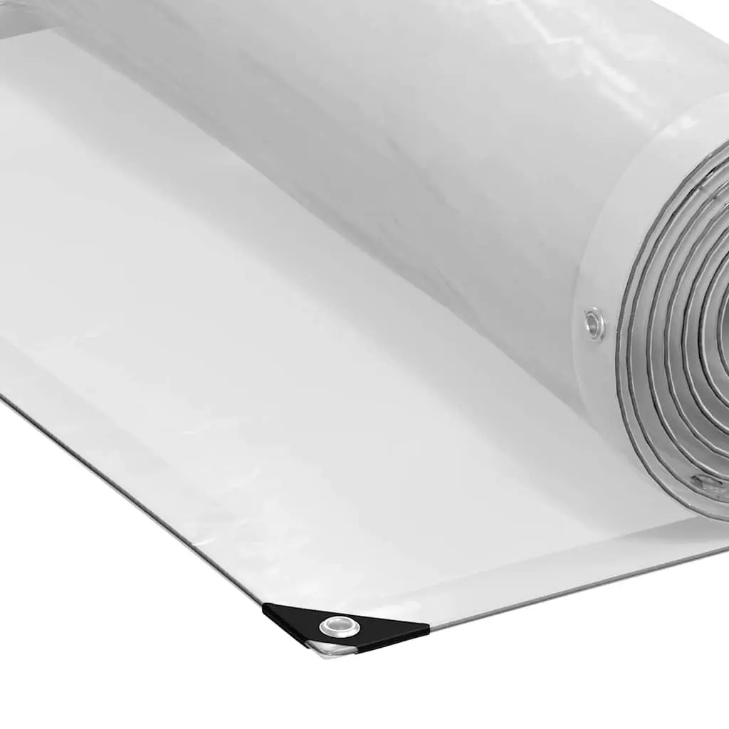 Clear Polyethylene Tarpaulin Waterproof Cover with Eyelets 2x3 m