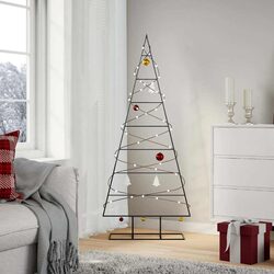 Create Your Holiday Vibe with a 150cm Black Metal Tree Frame