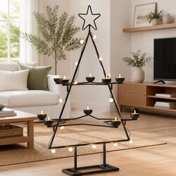 Friendly 75cm Metal Christmas Tree for Your Holiday Needs