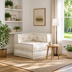 Create Cozy Spots with Cream Modular Sofa Unit 70x70x54