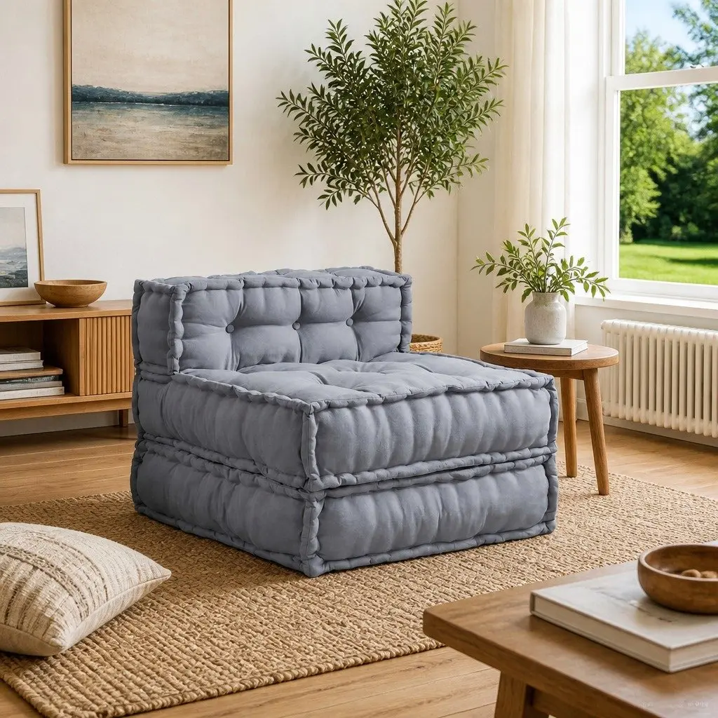 Grey Modular Sofa Unit