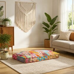 Pallet Sofa Cushion Multicolour 120 x 80 x 12 cm Modular Outdoor Indoor Seating