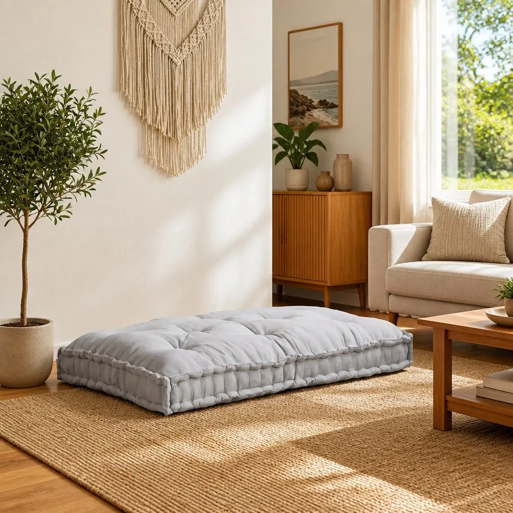 Grey Modular Sofa Cushion