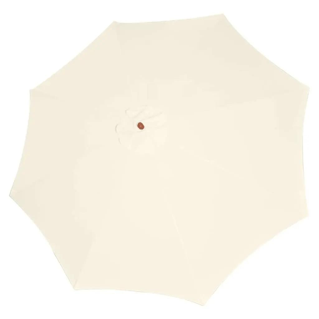 Garden Parasol Outdoor Sunshade Patio Umbrella Shade Canopy White 300x258cm