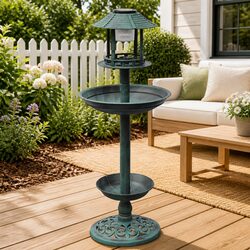 Your Perfect Green Bird Bath and Feeder for Outdoor Spaces