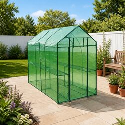 Friendly Greenhouse with Easy Access for Your Plants